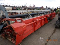 MASSEY FERGUSON 24FT HEADER,  ALUMINUM REEL,