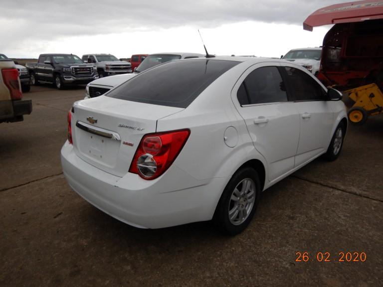 2012 CHEVROLET SONIC-LT CAR, 174990+miles  4 CYLINDER, AUTOMATIC, PS, AC S#