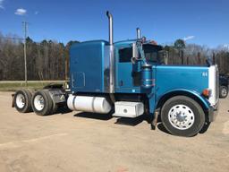 2005 PETERBUILT 379 TRUCK TRACTOR, verify miles onsite,  CAT C-15 DIESEL EN