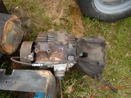 TRANSMISSION,  7 SPEED, W/HYDRAULIC PUMP AND PTO