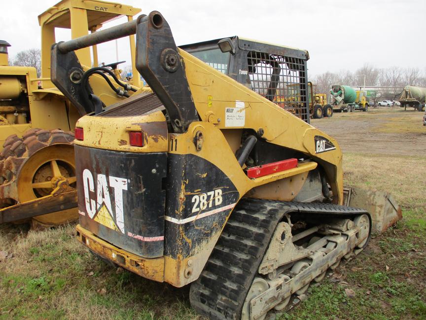 CATERPILLAR 287B SKID STEER,  ROPS CAGE, AUXILIARY HYDRAULICS  (MAY NEED FI