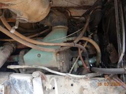 1980 FORD WATER TRUCK,  DETROIT DIESEL, 9 SPEED, SPRING RIDE, TANDEM AXLE,