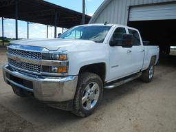 2019 CHEVROLET 2500HD PICKUP TRUCK