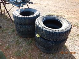 (6) LT235/80R17 TIRES