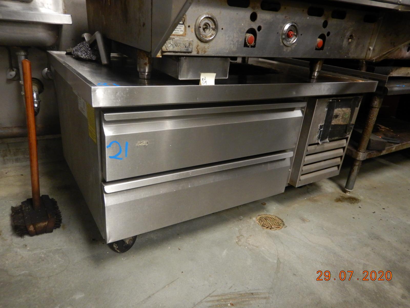 REFRIGERATED CHEF BASE,  (2) DRAWERS