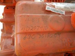 GMC 453 DIESEL ENGINE,  TURBO LOAD OUT FEE: $10.00 S# 4D217410