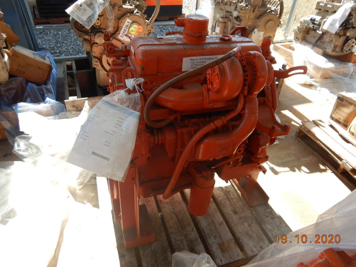 GMC 453 DIESEL ENGINE,  TURBO LOAD OUT FEE: $10.00 S# 4D217410