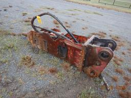 MTK EXCAVATOR HYDRAULIC HAMMER  (USED ON CASE 160)