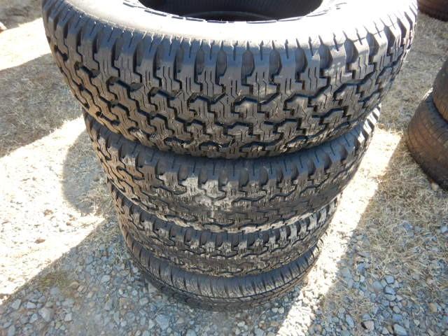 (4) 235/75R15 TIRES