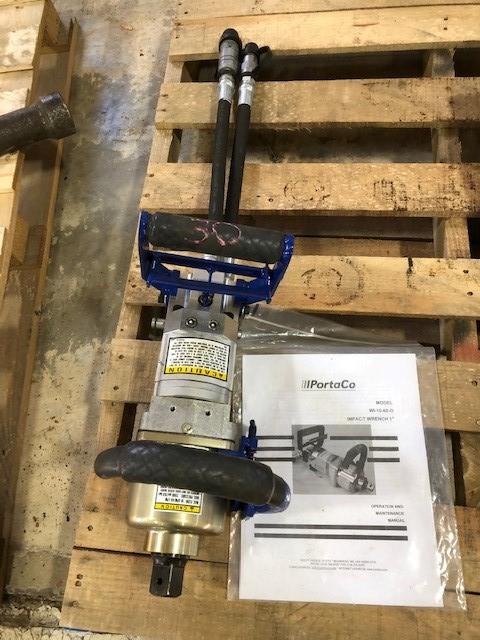 PORTA-CO W1-10-60-0 IMPACT WRENCH,  HYDRAULIC, 1", NEW