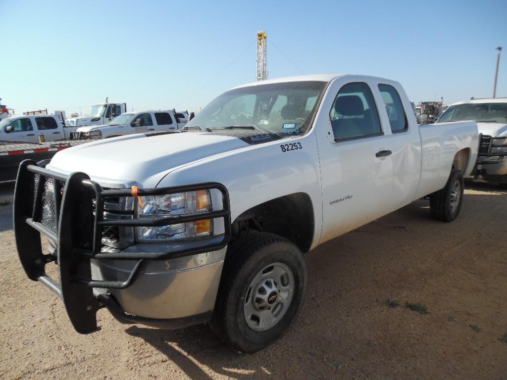 2013 CHEVROLET 2500 TRUCK, unknown mi,  EXTENDED CAB, 2-WD, 6.6 LITRE DURAM