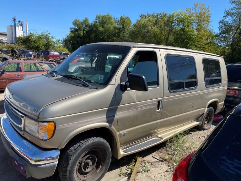 1999 FORD ECONOLINE VAN,  GAS, AUTOMATIC S# 1FDRE1427XHA08856