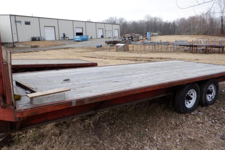 DAKOTA FLATBED TRAILER,  GOOSENECK, TANDEM AXLE S# N/A