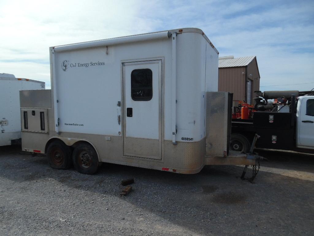 2006 ATC 16' B/P ALUMINIUM DOGHOUSE T/A TRAILER, ONAN GENERATOR, AWNING, OV