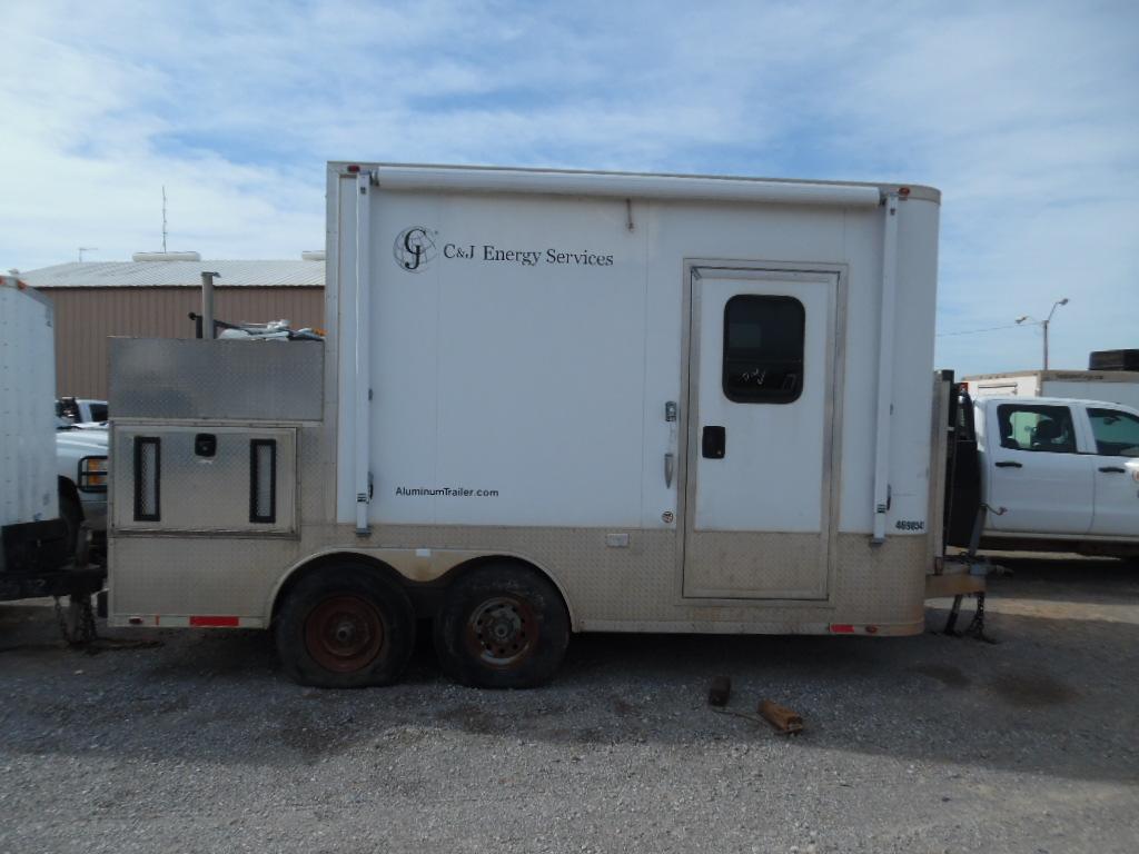 2006 ATC 16' B/P ALUMINIUM DOGHOUSE T/A TRAILER, ONAN GENERATOR, AWNING, OV