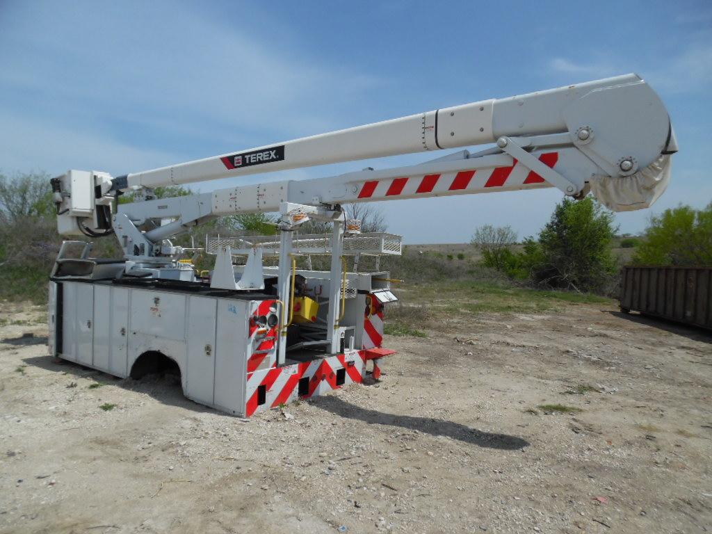 TEREX 15' UTILITY/BUCKET TRUCK BODY W/HI RANGER 5TC-55 BOOM (WRECKED)