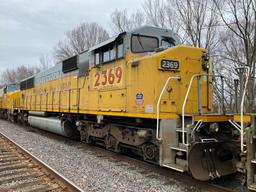 SD60M Locomotive, UP#2369 – Buyer is responsible for moving/UPRR will charg