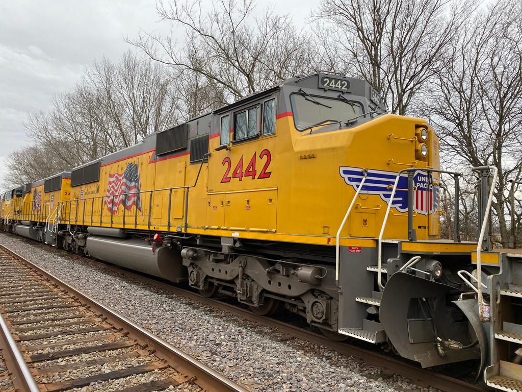 SD60M Locomotive, UP#2442 – Buyer is responsible for moving/UPRR will charg
