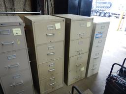 (3) FILE CABINETS