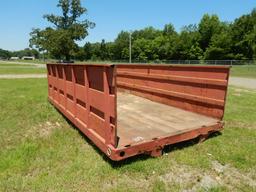 GRAIN BED,  15'X8', 40" WALLS, S# N/A