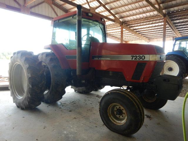 1995 CASE/IH 7230 WHEEL TRACTOR, 5,914+ hrs,  CAB, AC, POWERSHIFT, 3 POINT,