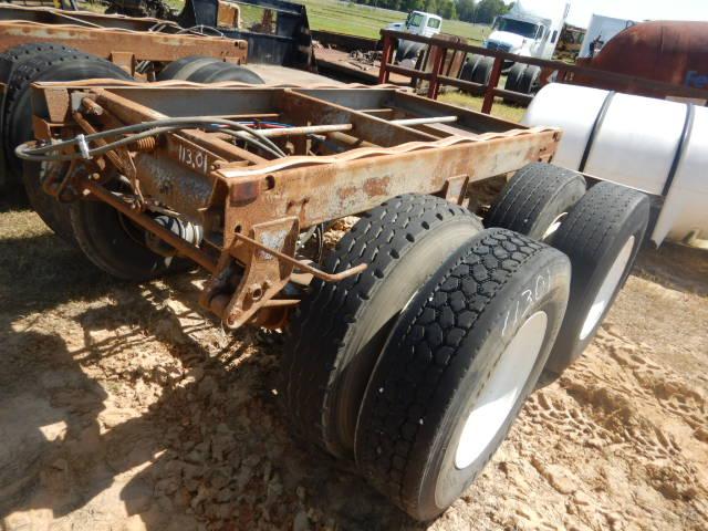 TRAILER CUTOFF SLIDER,  295/75R22.5 ON HUB PILOTS, SPRING RIDE,