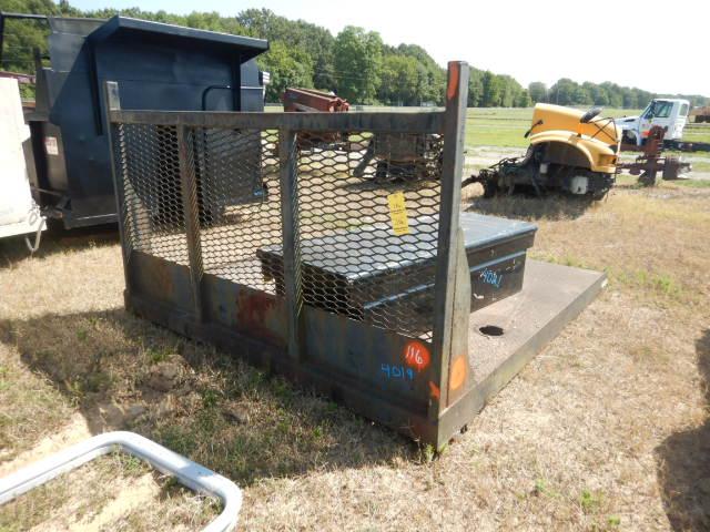 FLATBED BED,  9', FOR 1-TON TRUCK