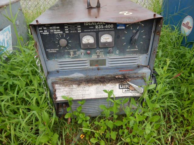 LINCOLN IDEAL ARC R35-400 WELDER,  ELECTRIC