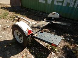 MASTER TOW CAR DOLLY,  ELECTRIC BRAKES, NO TITLE