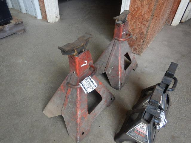 (2) 5 TON JACK STANDS