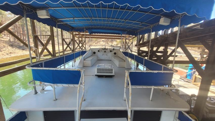 "1968 STARDUST CRUISER HOUSEBOAT,  APPROXIMATELY 60FT ORIGINALLY ORDERED BY