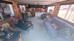 "1968 STARDUST CRUISER HOUSEBOAT,  APPROXIMATELY 60FT ORIGINALLY ORDERED BY