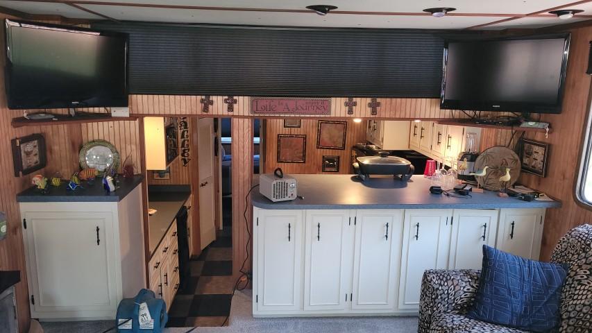 "1968 STARDUST CRUISER HOUSEBOAT,  APPROXIMATELY 60FT ORIGINALLY ORDERED BY