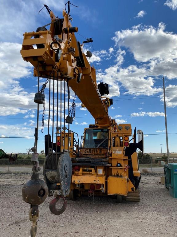 2001 GROVE TRT-D-E CRANE, 1825+ hrs on meter,  CONDTION - IN GOOD CONDITION