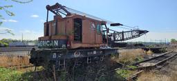 AMERICAN 30 TN-DE TRACK CRANE,  - RAN WHEN PARKED 3 YEARS AGO - W/OHIO MAGN