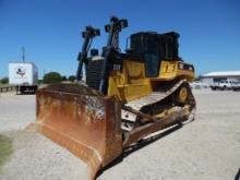 1993 CAT D7H TRACK DOZER, 9447 HRS,  CAB & A/C, LANDFILL PACKAGE, 24" TRACK