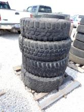 TIRES,  (4) ASSORTED TIRES