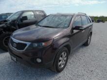 2013 KIA SERENTO SUV,  GAS, A/T, A/C, UNKNOWN RUNNING CONDITION,  AS IS WHE