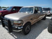 1996 FORD F350 PICKUP TRUCK, 241236 MILES,  CREWCAB, 2WD, 7.3L POWERSTROKE