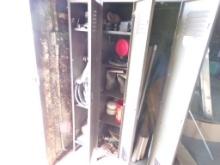 (2) METAL CABINETS AND CONTENTS
