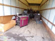 (14) SCRAP WELDERS  (INSIDE BOX BED) AND ALL SCRAP AROUND BACK AND SIDE OF
