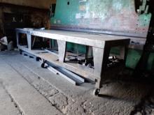 SHOP TABLES, HEAVY METAL WORK TABLES, TOOLS AND MORE
