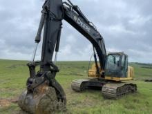 2012 John Deere 200D LC Excavator, Cab, AC, Aux Hydraulics, 5,905 Hours, S#