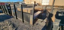 UNMOUNTED TRUCK FLATBED,  11', TOOLBOXES, AS IS WHERE IS