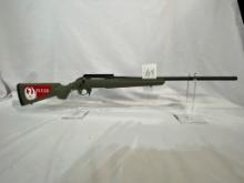 RUGER AMERICAN RIFLE,  BOLT ACTION, 6.5 CREEDMOOR, GREEN STOCK WITH THREADE