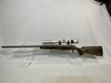 BROWNING A- Bolt. STAINLESS LAMINATE STOCK 243 WSSM. Scope and rings. Seria