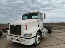 1999 INTERNATIONAL 9200 CAB AND CHASSEY  60 SERIES DETROIT ENGINE, 9 SPEED