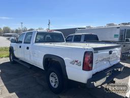 2006 CHEVROLET SILVERADO 3500 TRUCK, 206,954+ mi,  CREWCAB, 4WD, LONG BED,