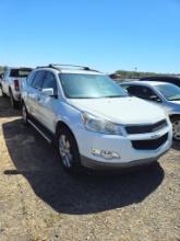 2011 CHEVROLET TRAVERSE SUV,  V6, GAS, AUTO, PS, AC, S# 1GNKRGED5BJ373610