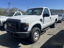 2008 FORD F250 SUPER DUTY TRUCK, 136,747+ mi,  4WD, SINGLE CAB, LONG BED, N